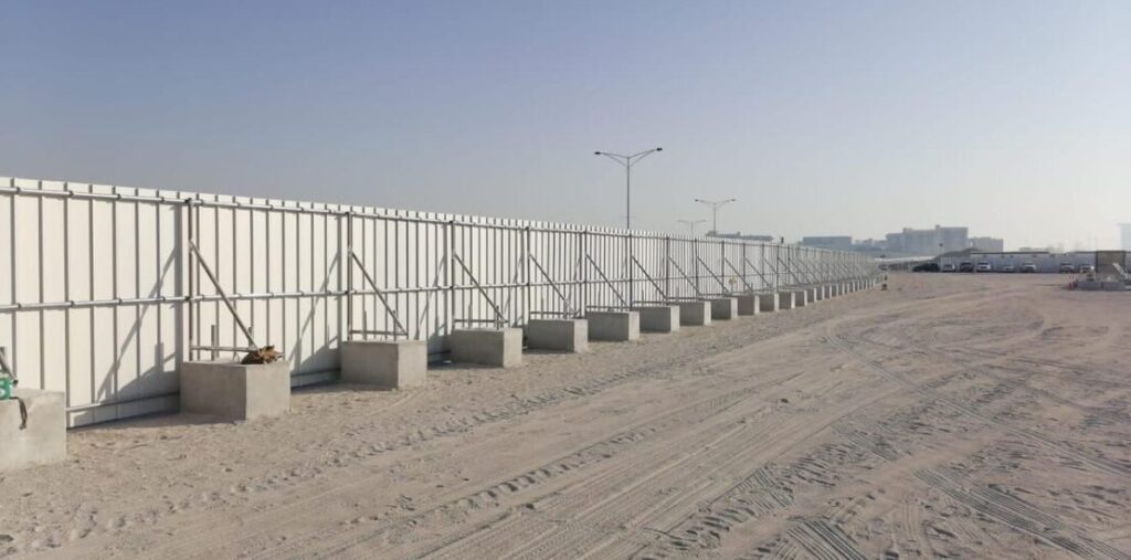 Corrugated Fencing Panels & Blocks