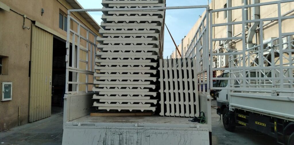 Insulated Metal Sandwich Panels (35/200, 45/250, 45/150)